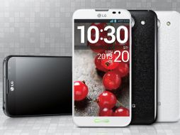 Con este smartphone, LG supera las prestaciones de sus modelos anteriores y compite en lo más alto de la gama. ESPECIAL /