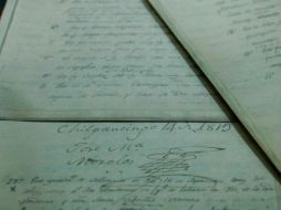 Facsimilares de documentos invaluables como ''Sentimientos de la Nación'' son exhibidos en el Museo Histórico de Acapulco. NTX /