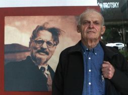 Esteban Volkov, nieto de León Trotsky, habla de las vivencias de su abuelo en México. ARCHIVO /