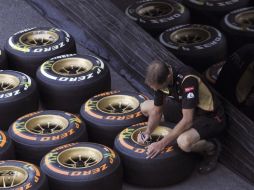 Estos son los compuestos que utilizarán los pilotos para la próxima carrera. AFP /