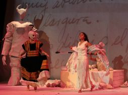 La soprano Catalina Pereda interpreta a Frida Kahlo. NTX /