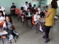 Esta es una de las tres mil 500 escuelas de un total de 13 mil planteles que existen en toda la entidad. NTX /