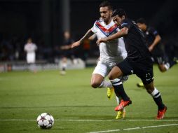 El mexicano lidera la ofensiva del equipo vasco. AFP /