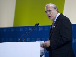 El secretario general de OCDE , Ángel Gurría, fue nombrado miembro de la junta directiva del FEM. ARCHIVO /