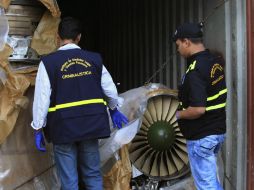 Autoridades panameñas encuentran 25 contenedores con armamento y material explosivo en un buque norcoreano. ARCHIVO /