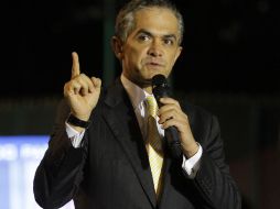 Miguel Ángel Mancera aseguró que las autoridades capitalinas están pronto a cerrar el caso ''Heaven''. ARCHIVO /