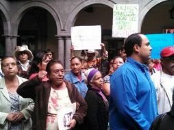 Los colonos se quejaron de que el Ayuntamiento no ha hecho caso a sus peticiones.  /