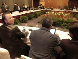 Los dirigentes de la CNTE señalaron que no están dispuestos a aceptar la reforma educativa sin que se incluyan sus propuestas. NTX /