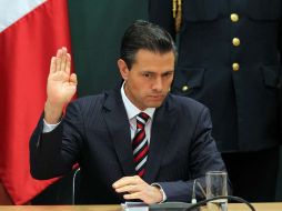 Enrique Peña Nieto aclara que no habrá marcha atrás en reformas educativas. ARCHIVO /
