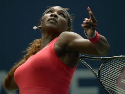 Tan sólo le tomó poco más de una hora a Serena vencer a su rival. AP /