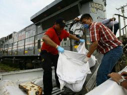 El accidente de ''La Bestia'' dejó un saldo de once víctimas mortales. ARCHIVO /