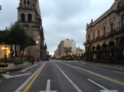 Desde las 7:00 horas se restringió el acceso a los automóviles en esta vialidad.  /