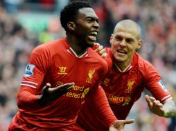 Sturridge se ha convertido en el héroe de Liverpool. AFP /