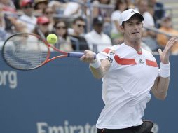 Andy Murray sentencia a su rival en casi dos horas. EFE /