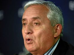 Otto Pérez Molina está de acuerdo con que EU lleve a cabo acciones militares contra objetivos militares del régimen sirio. ARCHIVO /