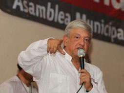 Andres Manuel López Obrador invitó a los ciudadanos a movilizarse el 8 de septiembre en el Zócalo capitalino. ARCHIVO /
