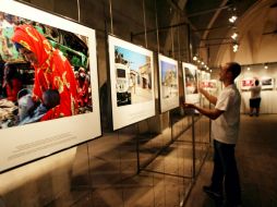 En la 25ª edición del festival, la muestra reflexiona acerca del peligro del oficio del periodismo. AFP /