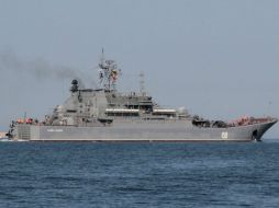 El navió cumplirá una misión ordenada directamente por el Estado Mayor de las Fuerzas Armadas de este país. ARCHIVO /