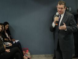 Luis Carlos Nájera, el fiscal, advirtió que el programa de alcoholimetría va en serio.  /