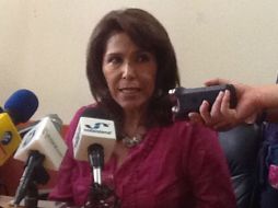 Celia Fausto informó del estado de compra e instalación de dos elevadores para el edificio de Juárez.  /