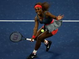 Williams en acción, durante el partido. AFP /