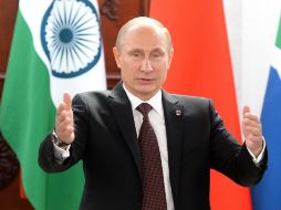 Putin anteriormente declaró que de haber 'pruebas convincentes' del ataque químico en Siria, estaría dispuesto a actuar decisivamente. AFP /