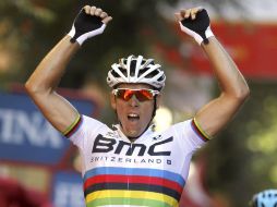 Es su primera victoria desde su triunfo hace un año en Valkenburg. EFE /