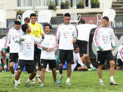 El equipo tricolor tendrá una dura prueba ante la selección hondureña. EFE /