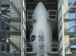 La nave espacial no tripulada es llamada ''Lunar Atmosphere and Dust Ambiente Explorer'' (LADEE). AP /