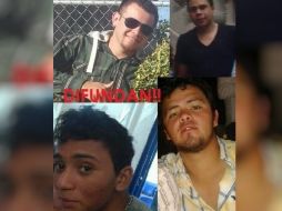 A través de redes sociales circulan imágenes de los desaparecidos para facilitar su hallazgo. ESPECIAL /