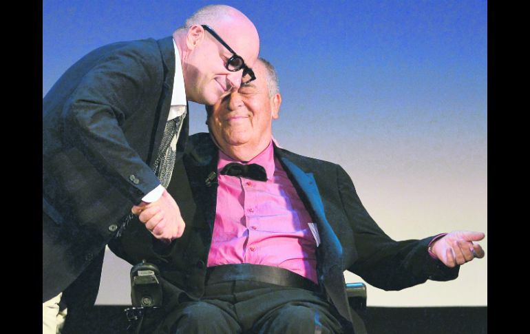 Bernardo Bertolucci presentó el corto Scarpette Rose. AFP /