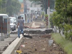 Hace dos semanas, los vecinos de la Zona Real pararon las obras de la ciclovía. ARCHIVO /