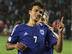 Eremenko anota para ''la honra'' de su selección, ya que no jugaban nada. EFE /