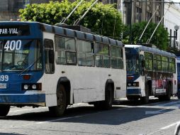 Movilidad informó que el servicio de trolebuses se suspendería de las 16:00 a las 20:00 horas. ARCHIVO /