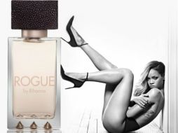 La imágen donde Rihanna posa solo con pantaletas y tacones se proyectó en los muros del Arco de Mármol de Londres. ESPECIAL /