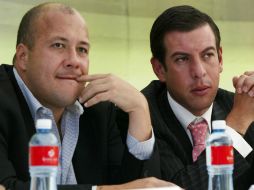 Durante la mañana ha seguido la pelea de tuits entre el ex alcalde de Tlajomulco (i) y el coordinador de los diputados del PRI. ARCHIVO /