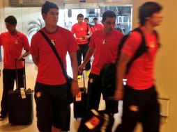 Los jugadores viajaron a la Ciudad de México y posteriormente abordaron un vuelo a Chiapas. ESPECIAL /