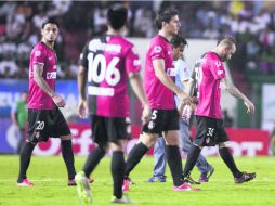 Los atlistas se retiraron del ''Víctor Manuel Reyna'' sabiendo que su única meta en el torneo es no caer más en la tabla de cocientes. MEXSPORT /