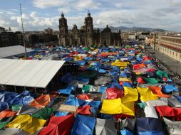 El movimiento de los profesores continúa en pie de lucha. EFE /