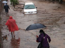 La Conagua indica que ''Ingrid'' seguirá causando fuertes efectos en los próximos dos días. EFE /