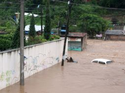 La CFE irá reenergizando y reparando las afectaciones, en la medida en que desciendan los niveles de agua. EFE /