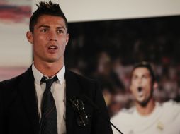 CR7 renovó por cinco años más con el Real Madrid, lo que lo convierte en el futbolista mejor pagado. NTX /