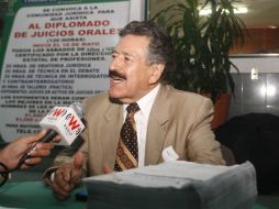 Guizar Abarca, presidente del colegiado, indica que el MP debe informarle a la persona acusada el proceso que se inicia en su contra.  /