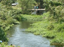 El nivel de agua del arroyo incrementó tras paso de ''Manuel''. ARCHIVO /