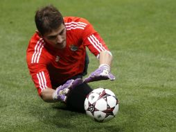 La rotación de guardametas le da el turno a Iker de participar hoy. EFE /