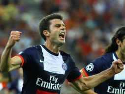 Thiago Motta anota en dos ocasiones durante el encuentro. AP /