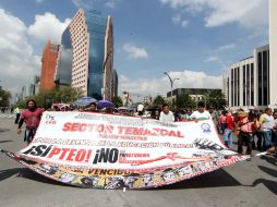 En el mitin hubo participación de jóvenes estudiantes de diversas instituciones y organizaciones en solidaridad con la CNTE. ARCHIVO /
