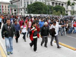 Los maestros de la sección 22 analizarán si regresan o no a dar clases en Oaxaca. ARCHIVO /