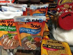 Entre los mensajes que se alcanzan a ver en algunos productos son: ¡No estás solo!, ¡No pierdas la fe! y ¡Ánimo! ESPECIAL /