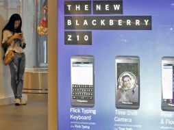Blackberry anunció el viernes pérdidas en el segundo trimestre de su ejercicio fiscal. ARCHIVO /